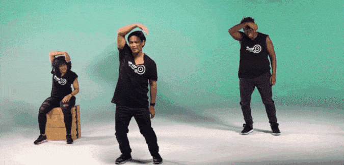 Gif of video dance moves.