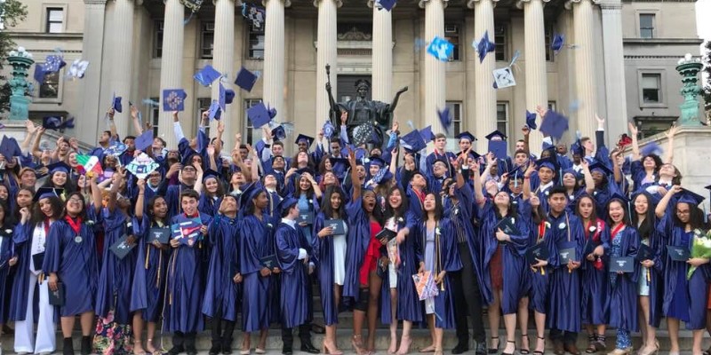   The Columbia Secondary School for Math, Science & Engineering, class of 2019 graduated.