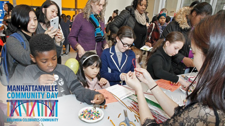 Saturday Science event with community day logo.