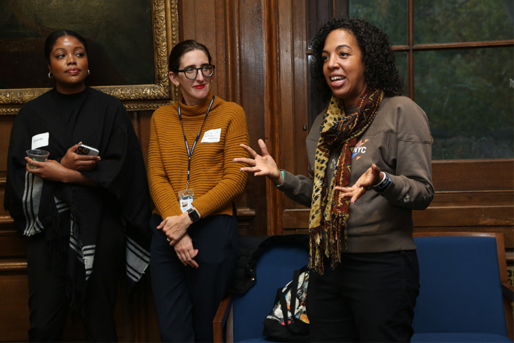 Patricia Marte at the Bundles Reception