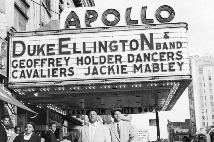 Archive photo of the Apollo Theater 