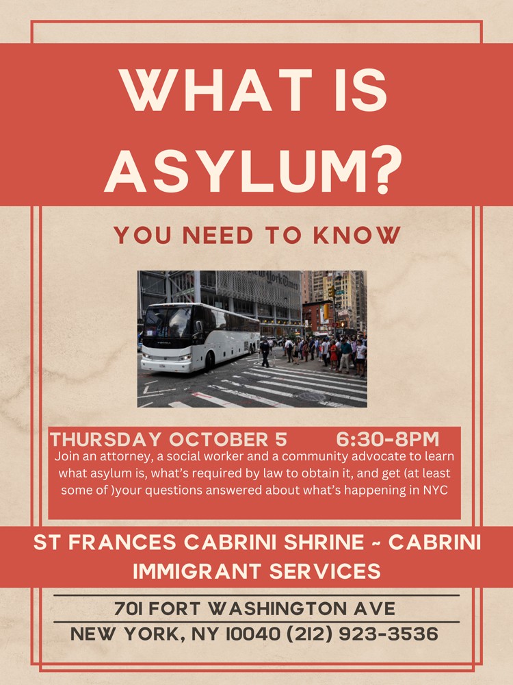 Asylum poster