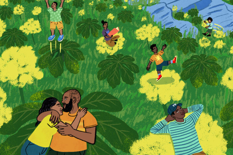 Image credit: Central Park Conservancy Seneca Village on Juneteenth weekend