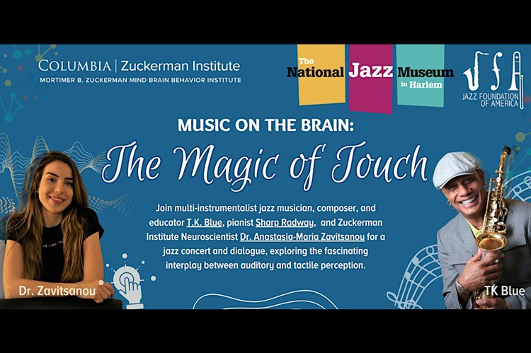 Music on the brain poster.