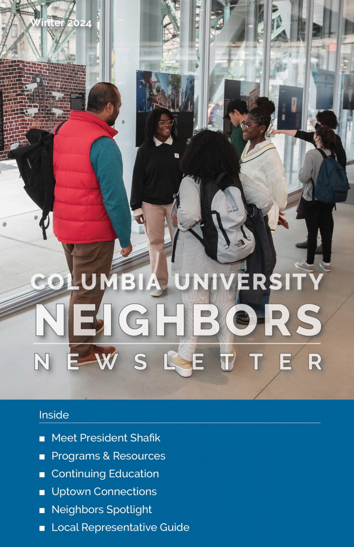 Neighbors Winter Newsletter Cover