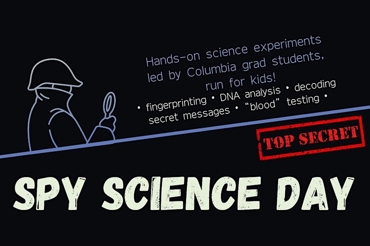 Spy Science Day poster