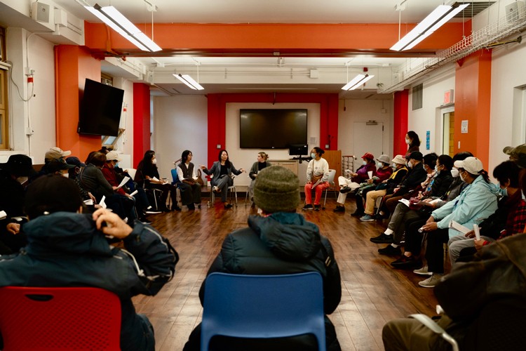 UMAAA holds a circle meeting. 