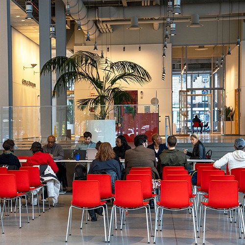 Community Board 9 meets for their General Meeting at The Forum in Manhattanville. Photo credit: Lynn Saville Community Board 9 meets for their General Meeting at The Forum in Manhattanville.
