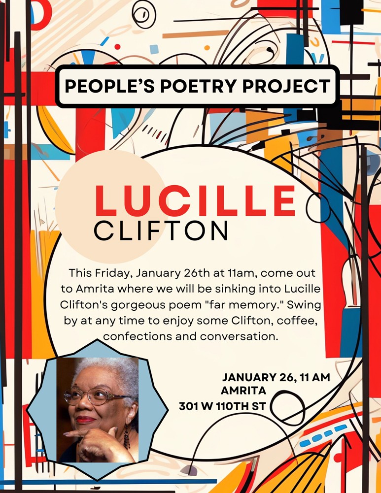 Lucille Clifton poster.