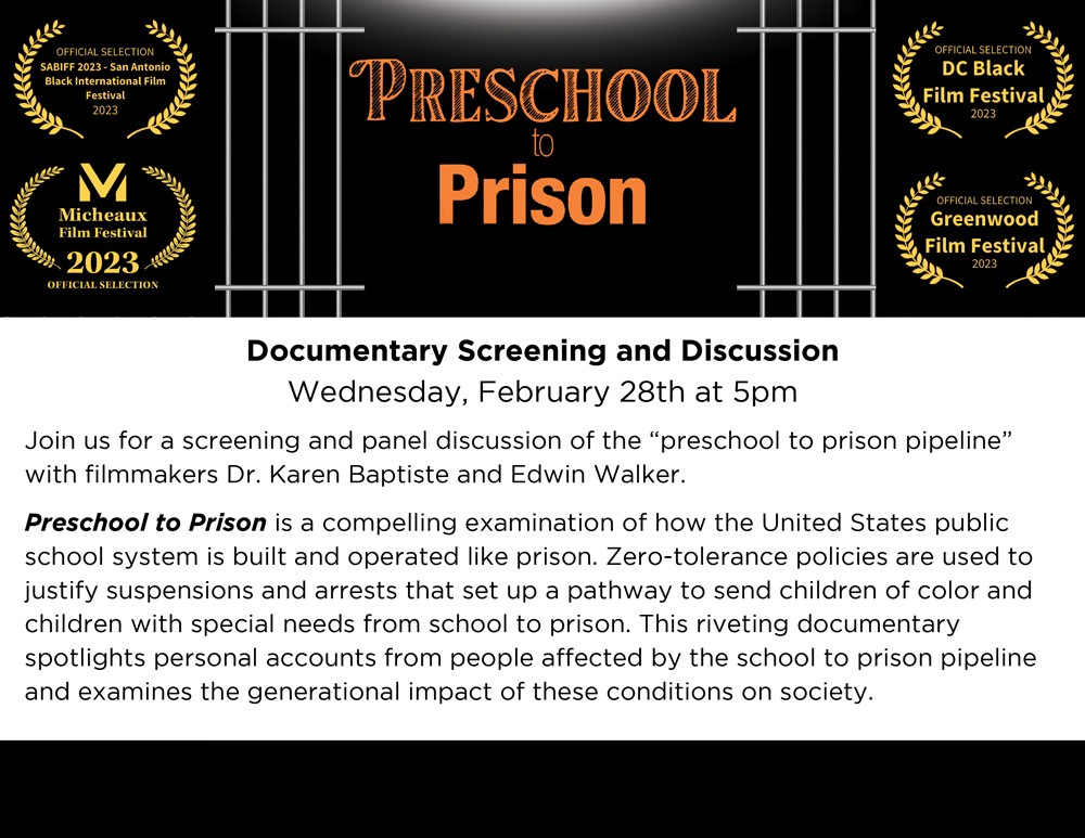 Preschool to Prison