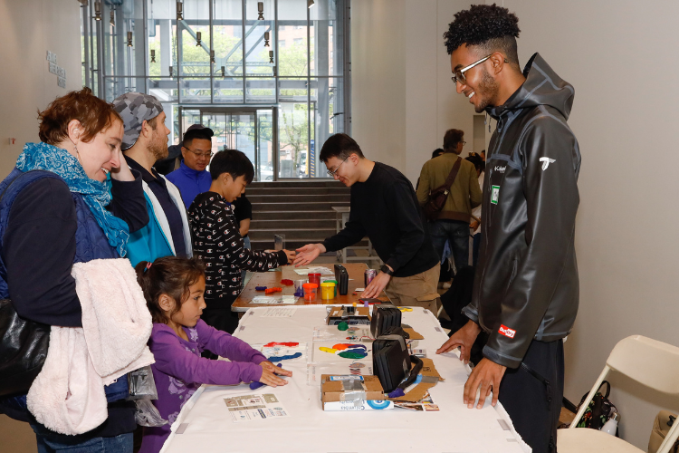 STEM activities were among the most popular at Community Day. Photo credit: April Renae. STEM activities were among the most popular at Community Day. Photo credit: April Renae