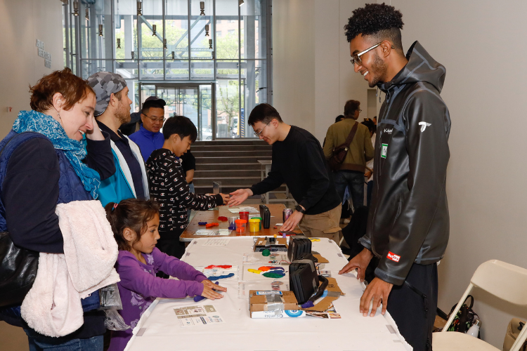  STEM activities were among the most popular at Community Day. Photo credit: April Renae