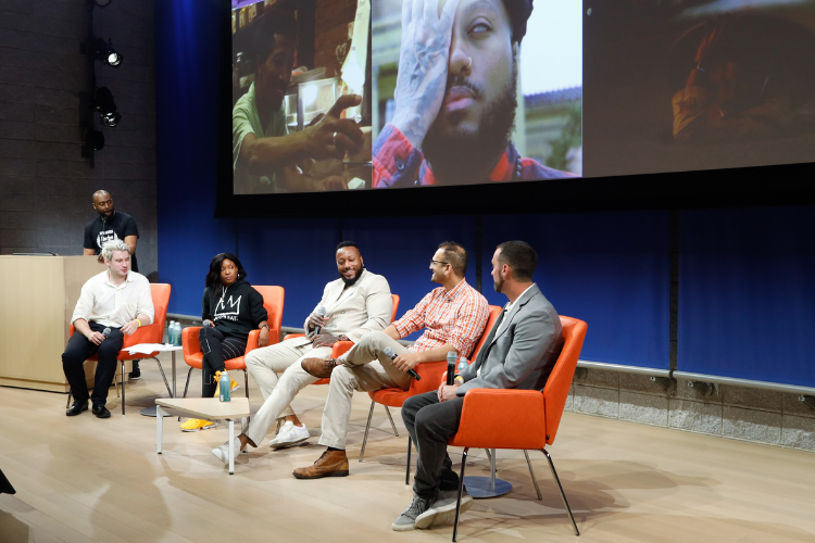 The Harlem International Film Festival film screenings were followed by an insightful panel that featured cinematic creators. Photo credit: April Renae. The Harlem International Film Festival film screenings were followed by an insightful panel that featured cinematic creators. Photo credit: April Renae