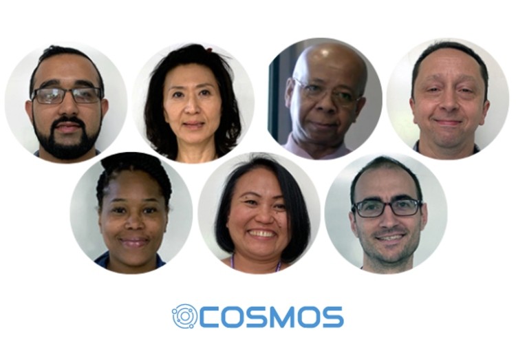 In attendance from the 2020 COSMOS-NewLAW Cohort were New York City public school teachers Joel Bianchi (Energy Tech High School), Martina Choi (The Beacon School), Juditha Capa Damiao (Martin Van Buren High School), Jason Econome (Stuyvesant High School), Richard Foster (Parkside Preparatory Academy), Basil Masood (The Mott Hall School), and Brooke Williams (Arthur Tappan PS/MS46). Headshots of teachers