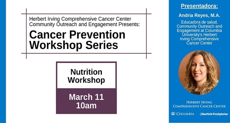 Cancer prevention workshop