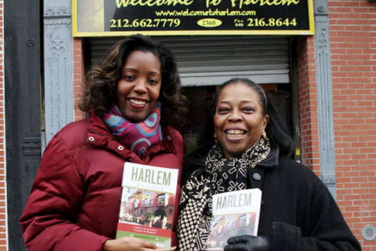 Harlem entrepreneur Carolyn D. Johnson Photo credit: Carolyn D. Johnson Harlem entrepreneur Carolyn D. Johnson and community leader Valerie Jo Bradley Photo credit: Carolyn D. Johnson