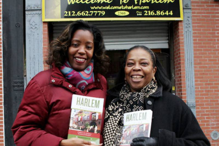 Harlem entrepreneur Carolyn D. Johnson and community leader Valerie Jo Bradley Photo credit: Carolyn D. Johnson