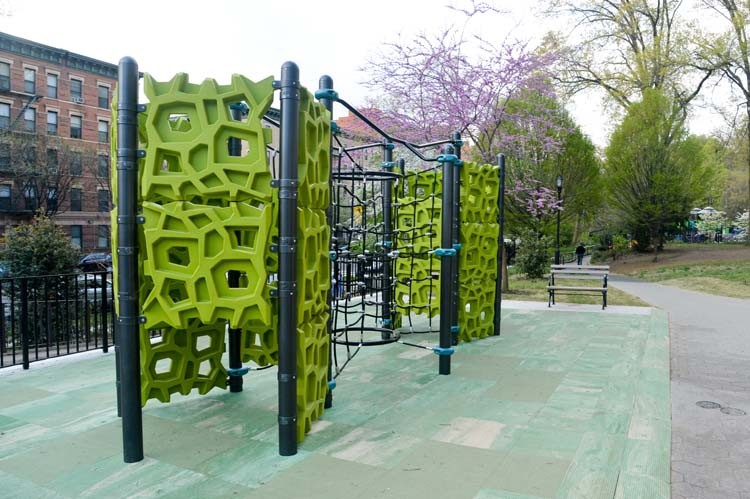 Photo Credit: NYC Parks / Daniel Avila New climbing area