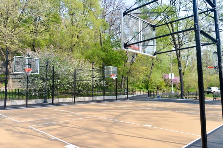 Photo Credit: NYC Parks / Daniel Avila Basketball court - different angle.