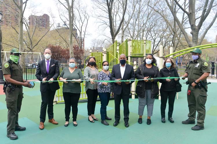 Photo Credit: NYC Parks / Daniel Avila ribbon cutting ceremony