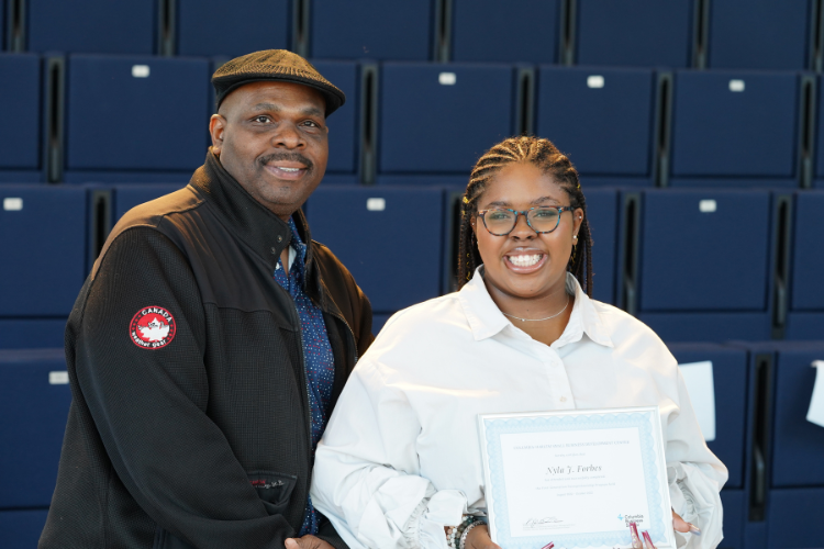 Columbia Business School’s First-Generation Entrepreneurs Program graduate Nyla Forbes. Photo credit: Mackey Landy Columbia Business School’s First-Generation Entrepreneurs Program graduate Nyla Forbes. Photo credit: Mackey Landy