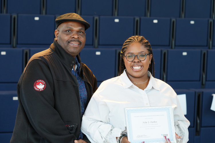 Columbia Business School’s First-Generation Entrepreneurs Program graduate Nyla Forbes. Photo credit: Mackey Landy