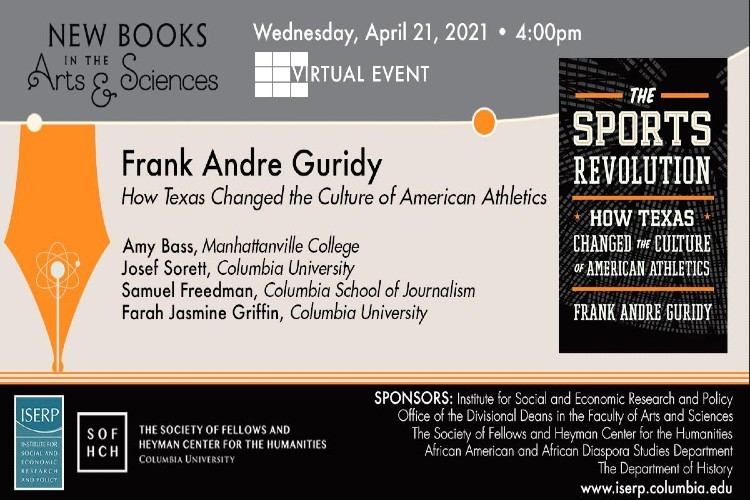 Frank  Guridy event with information of speakers