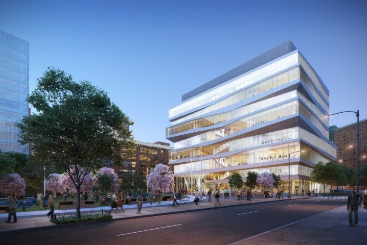 Geffen Hall. Rendering by DBox Geffen Hall. Rendering by DBox