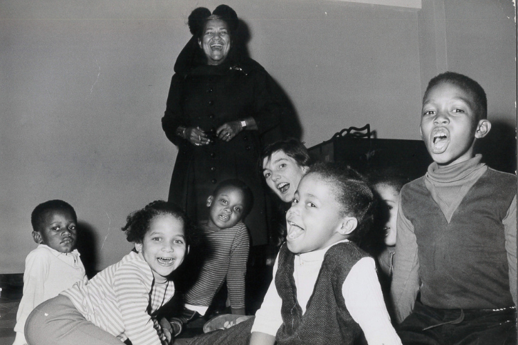 Harlem School of the Arts founder Dorothy Maynor with youth. Photo credit: Harlem School of the Arts Harlem School of the Arts founder Dorothy Maynor with youth. Photo credit: Harlem School of the Arts
