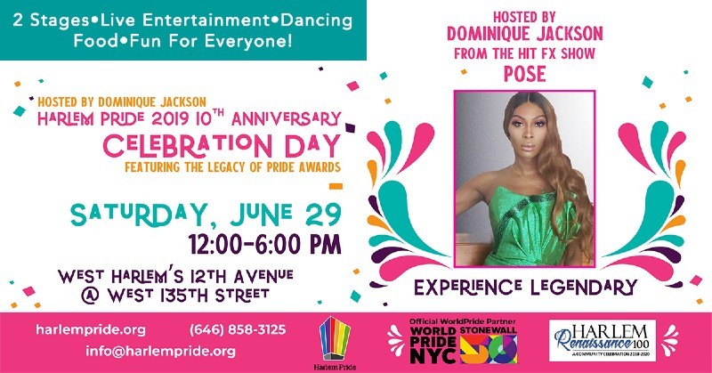 Harlem Pride Celebration Day flyer