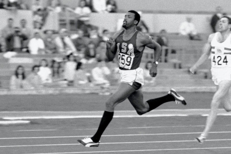 Track and field athlete John Carlos. Photo credit: U.S. Olympic & Paralympic Museum Track and field athlete John Carlos. Photo credit: U.S. Olympic & Paralympic Museum