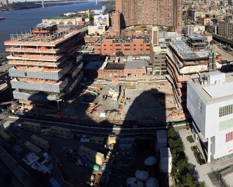 Project site, aerial view looking northeast, November 1, 2019 Project site, aerial view looking northeast, November 1, 2019