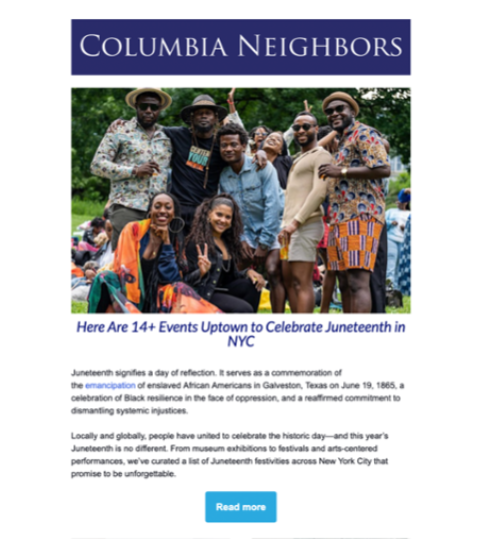 Columbia Neighbors