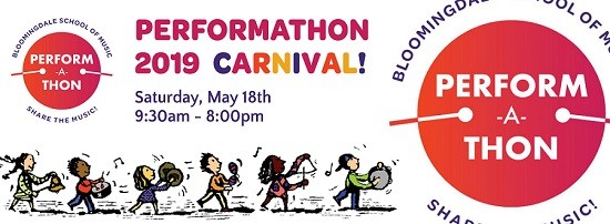 Performathon 2019 Carnival banner