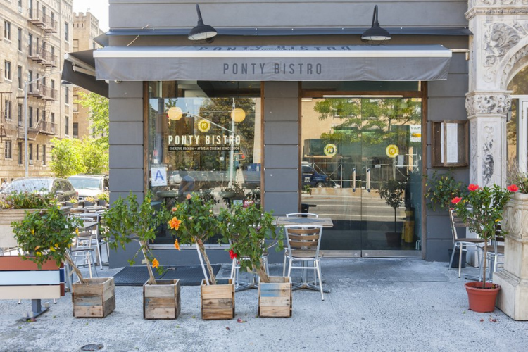 Ponty Bistro in Central Harlem. Photo credit: Uptown Guide Ponty Bistro in Central Harlem. Photo credit: Uptown Guide