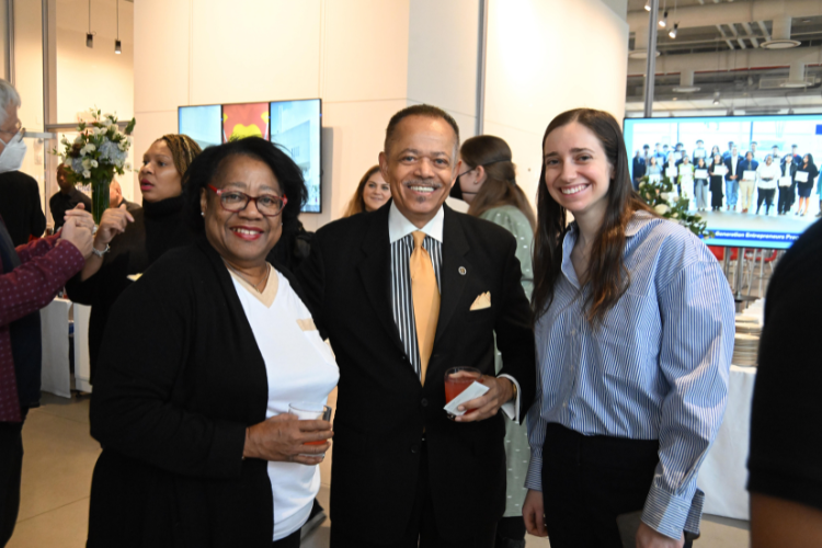 Attendees at Columbia's annual Friends and Neighbors Breakfast. Image by Eileen Barroso. Attendees at Columbia's annual Friends and Neighbors Breakfast. Image by Eileen Barroso.