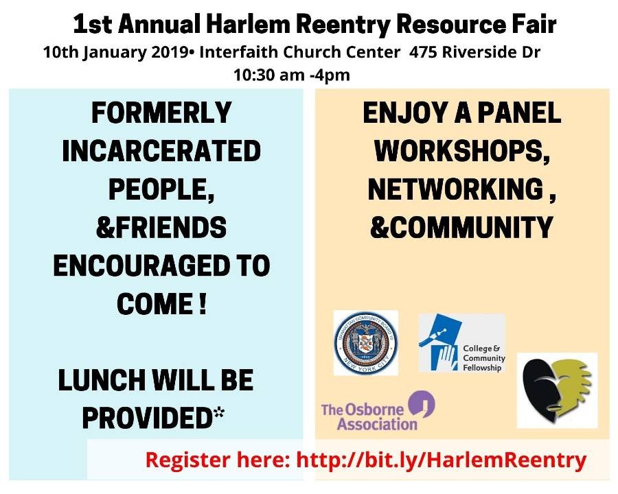 Flyer with event location, time, and description. Details are in event copy.