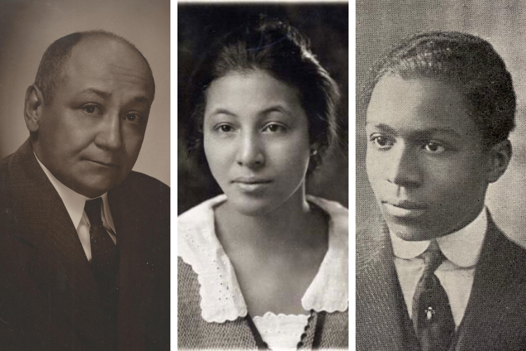 From left: Dr. Louis Tompkins Wright, Dr. May Edward Chinn, and Dr. Rudolph Fisher. Photo credit: The Cancer History Project, Teachers College, Classical High School From left: Dr. Louis Tompkins Wright, Dr. May Edward Chinn, and Dr. Rudolph Fisher. Photo credit: The Cancer History Project, Teachers College, Classical High School