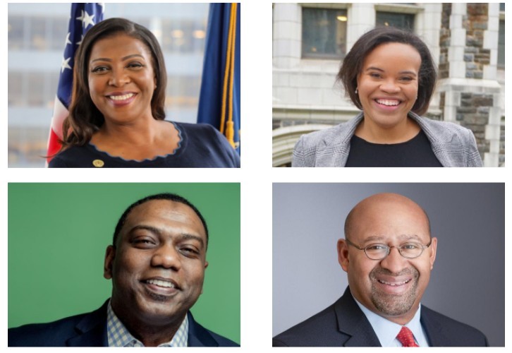 Speakers for David N. Dinkins Leadership and Public Policy Forum Including Letitia James, Stacy Lynch, Basil Smikle and Michael Nutter