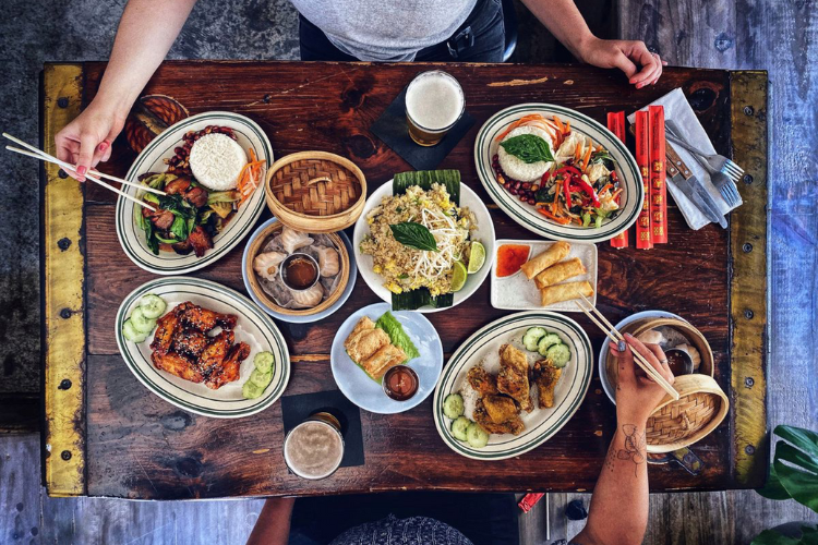 Dishes at The Expat in Morningside Heights. Photo credit: The Expat