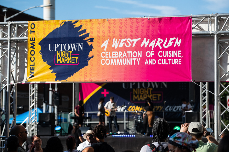 Uptown Night Market. Photo credit: Cole Giordano Uptown Night Market. Photo credit: Cole Giordano