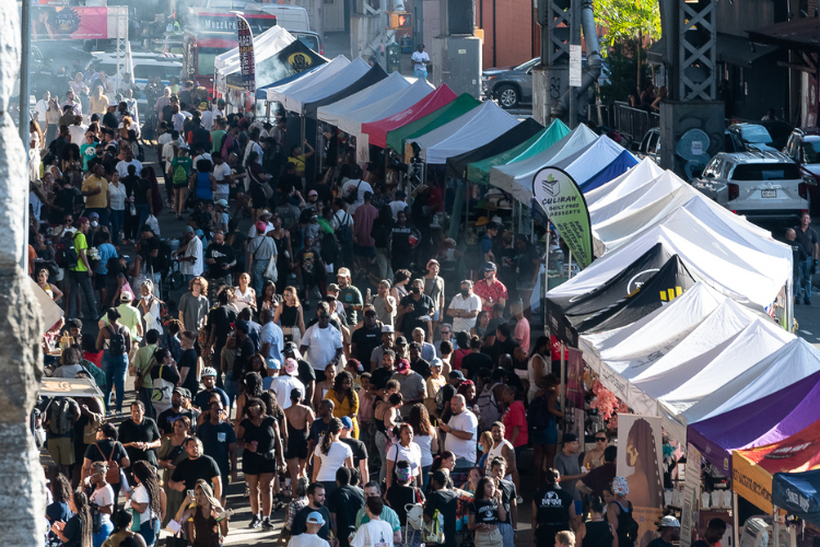 Uptown Night Market. Photo credit: Cole Giordano