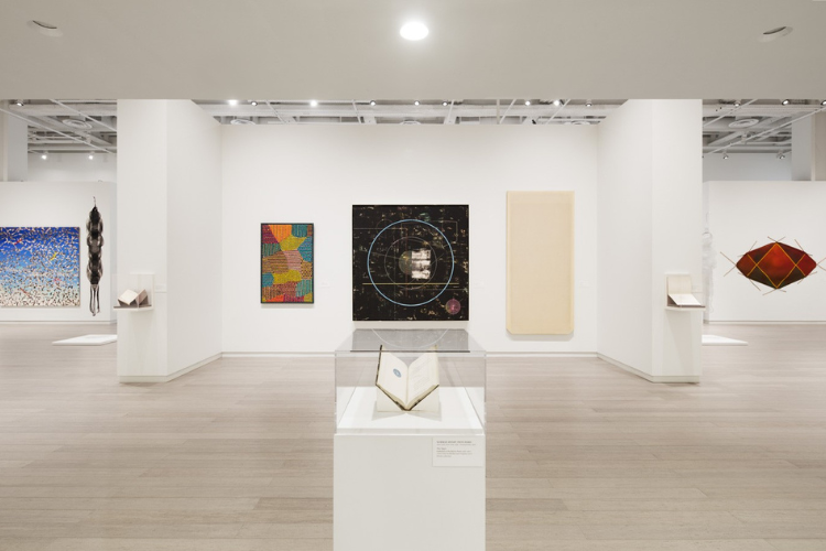 Installation view of the past exhibition "Dead Lecturer / distant relative: Notes from the Woodshed 1950-1980" curated by Genji Amino at the Wallach Art Gallery. Photo credit: Wallach Art Gallery