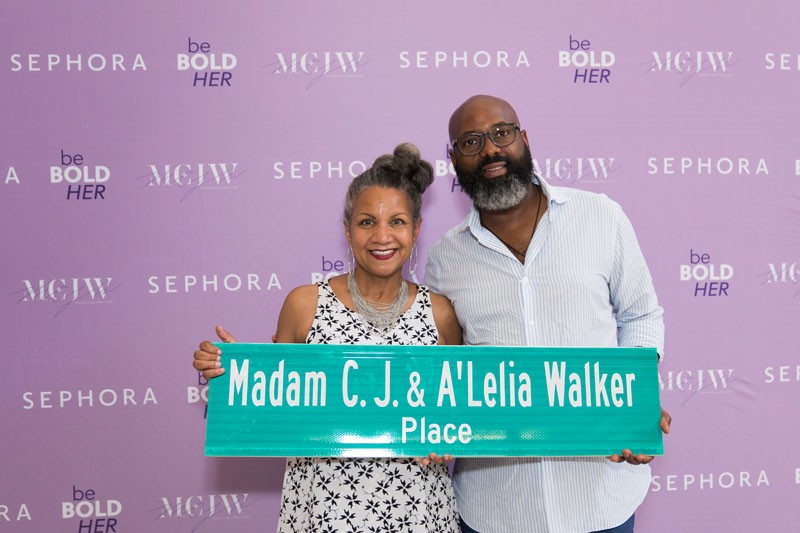 Group Photo with sign