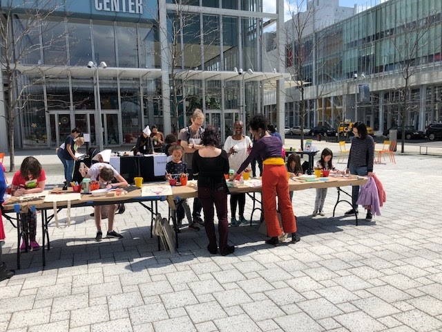 Art activities at the Lenfest Center for the Arts