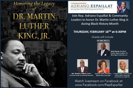 Honoring Martin Luther King Jr. Banner