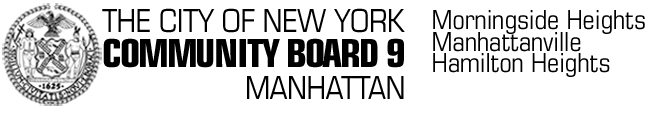 Manhattan Community Board 9 Logo