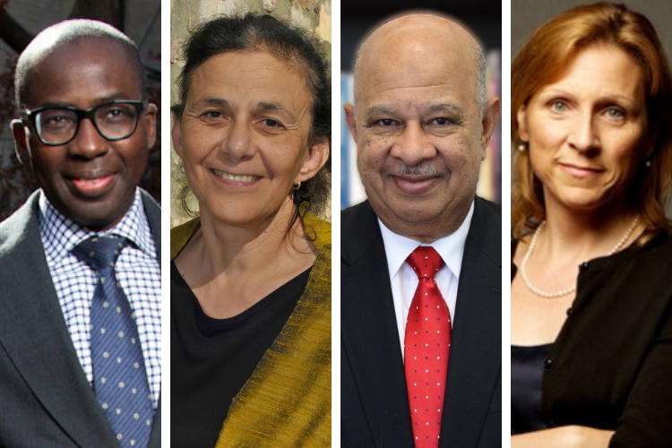 Dr. Olajide A. Williams, Dr. Wafaa El-Sadr, Dr. Rafael A. Lantigua, and Dr. Melissa Begg. Dr. Olajide A. Williams, Dr. Wafaa El-Sadr, Dr. Rafael A. Lantigua, and Dr. Melissa Begg.
