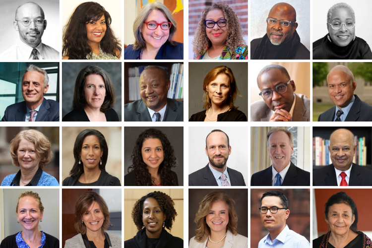 Left to right: Alwyn Cohall, Amy Herbert, Carrie Walker, Kellies Jones, Kendall Thomas, Mabel O. Wilson, Costis Maglaras, Felice Rosan, Flores Forbes, Melissa Begg, Olajide Williams, Olger Twyner, Geraldine Downey, Gina Wingood, Goleen Samari, Orin Hershkowitz, Peter Pilling, Rafael Lantigua, Julie Franks, Julie Kornfield, Kellie Bryant, Renotta Young, Sam Sia, and Wafaa El-Sadr. Members of the community advisory council