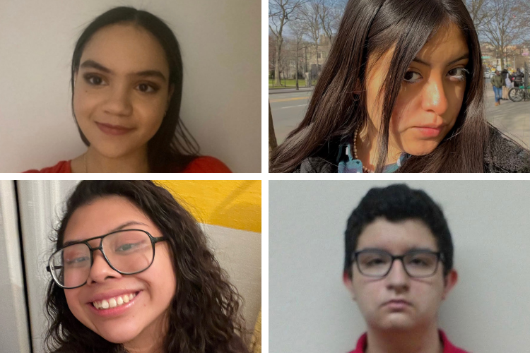 Clockwise from top left: Melanie Ortiz, Geraldine Cabrera, Alejandro Alvarez Luna, and Joanna Cuatlayo. Melanie Ortiz, Geraldine Cabrera, Alejandro Alvarez Luna, and Joanna Cuatlayo